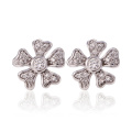 26733 Xuping Synthetic CZJewelry  Fashion design elegant flower shaped studs earrings